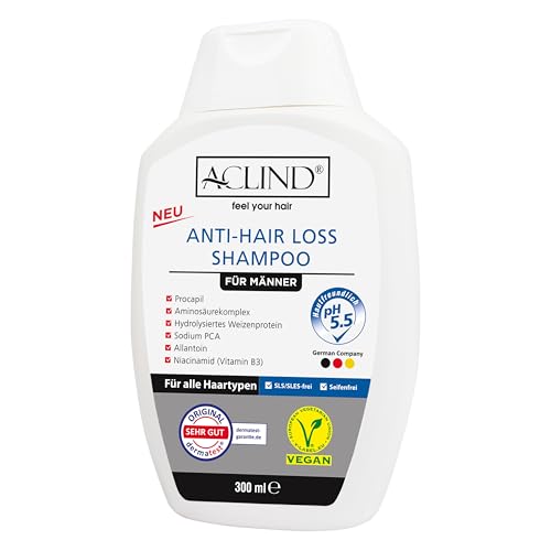 Aclind Anti-Hair Loss Shampoo 300 ml für Manner