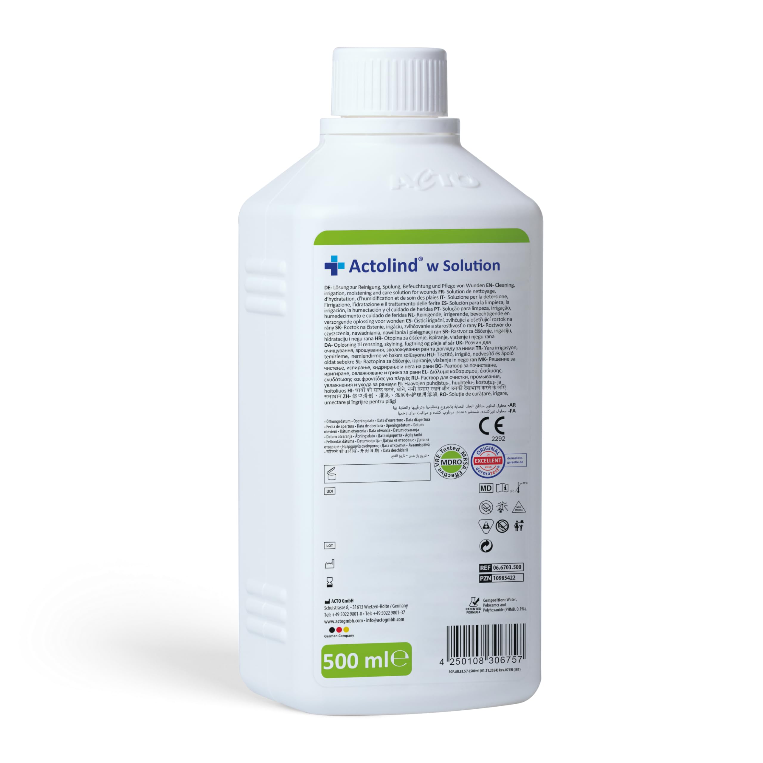 Actolind w Solution 500 ml