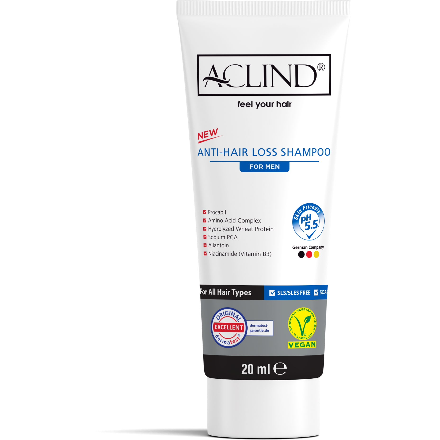 Aclind Anti-Hair Loss Shampoo FÜR MÄNNER