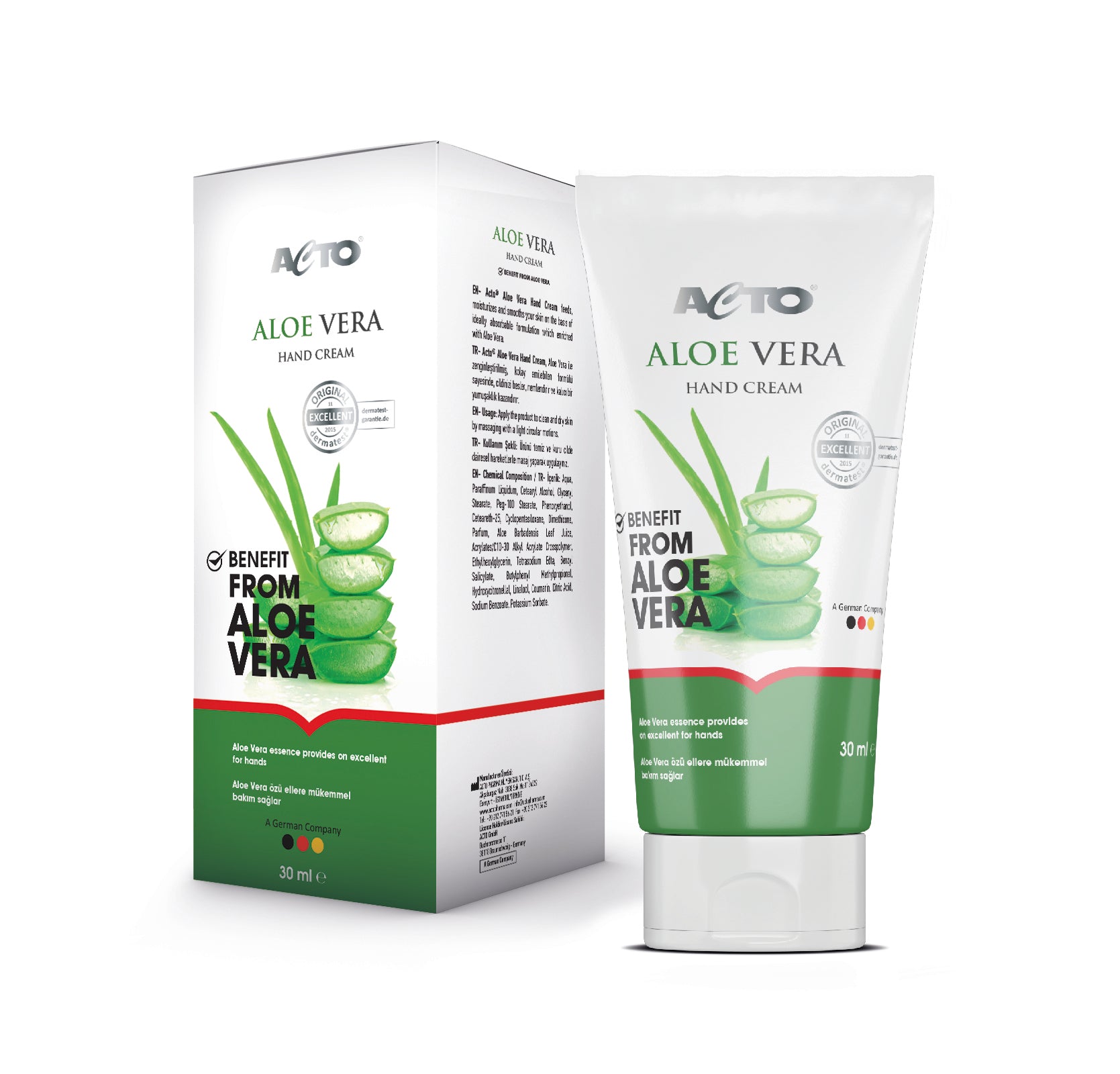 ACTO ALOE VERA HAND CREAM