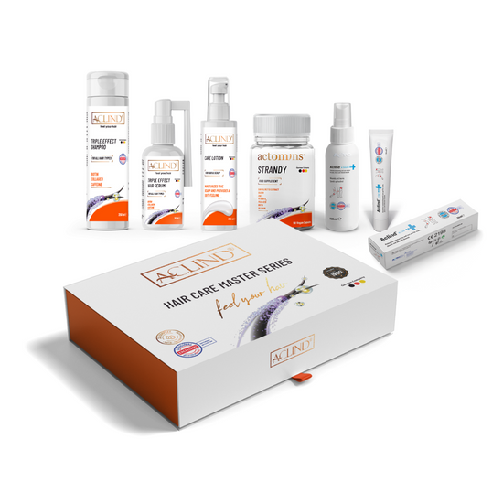 ACLIND Haarpflegeset für 3 Monate - Biotin, Kollagen & Koffein Shampoo, Serum & Kapseln gegen Haarausfall - Für gesünderes, kräftigeres Haar