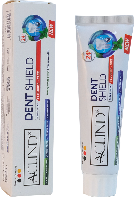 ACLIND DENT SHIELD KARIESSCHUTZ ANTI-ZAHNSTEIN WEISSERE ZÄHNE FRISCHER ATEM